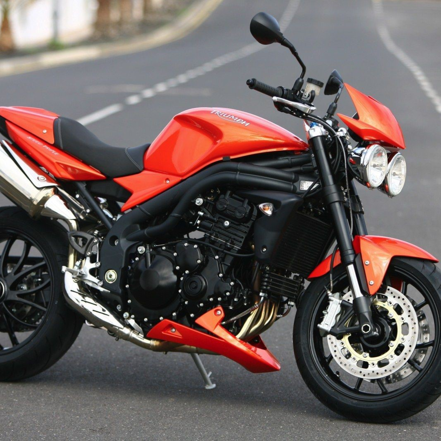 Triumph Blazing Orange (code EG) Paint Product